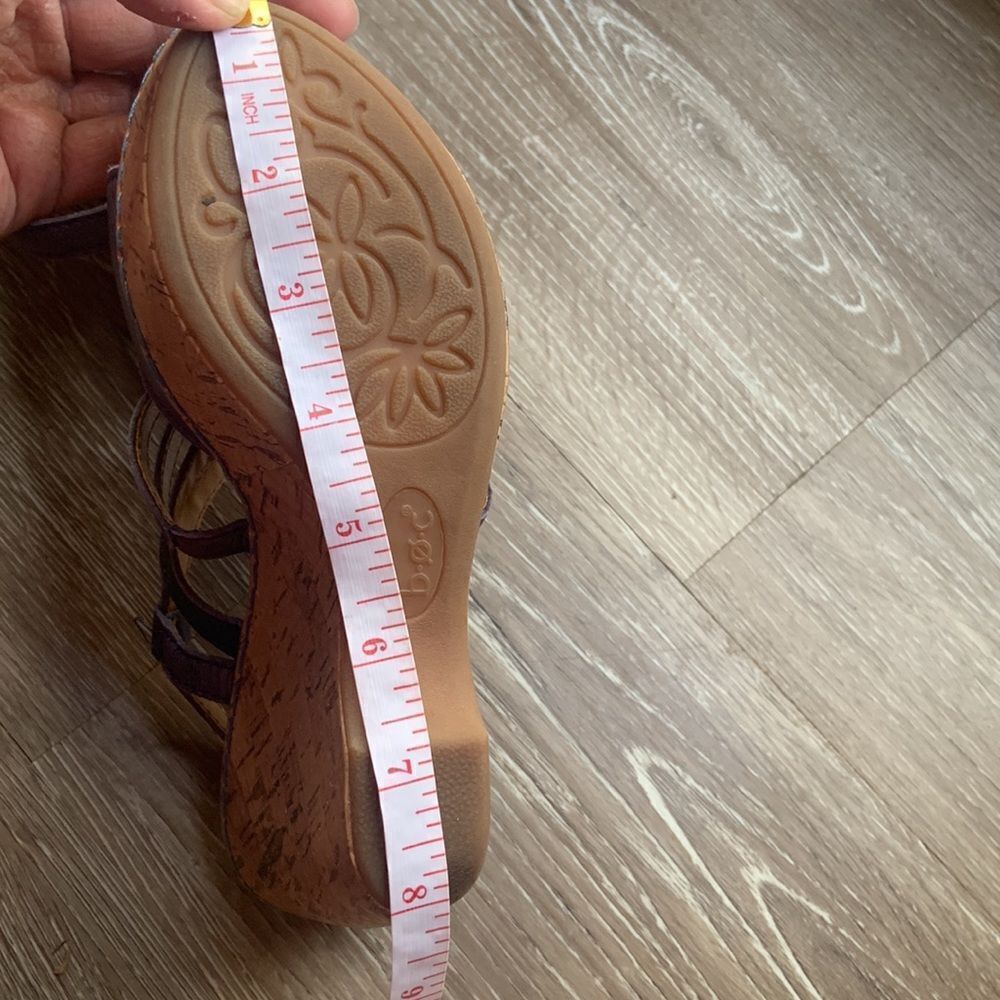 BOC corkscrew wedge sandals size 6 preloved ♥️ - Picture 9 of 15